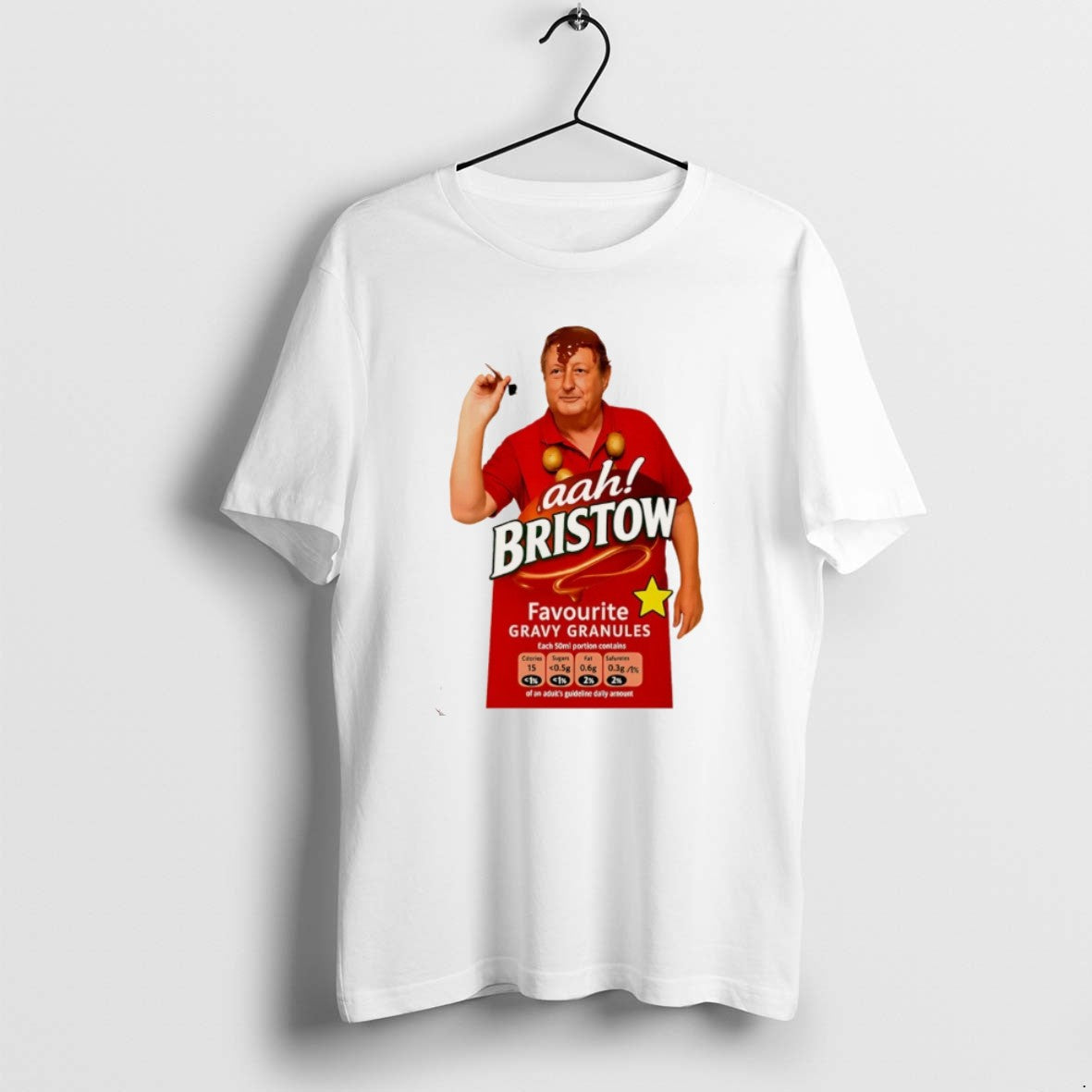 Official Aah Eric Bristow Gravy Granules Darts Christmas