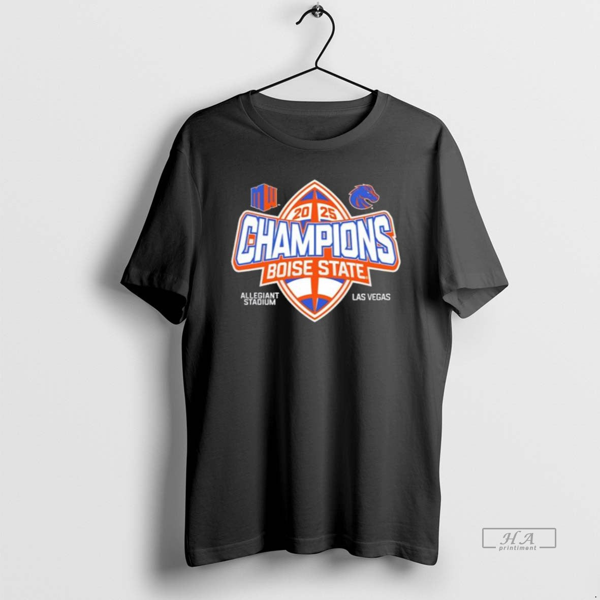 Official Boise State Broncos Mountain West Football Champions 2025