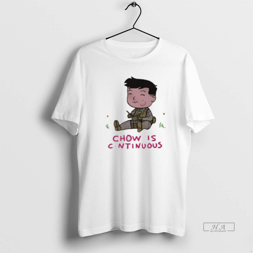 Official Chow Is Continuous Cartoon Classic Womens