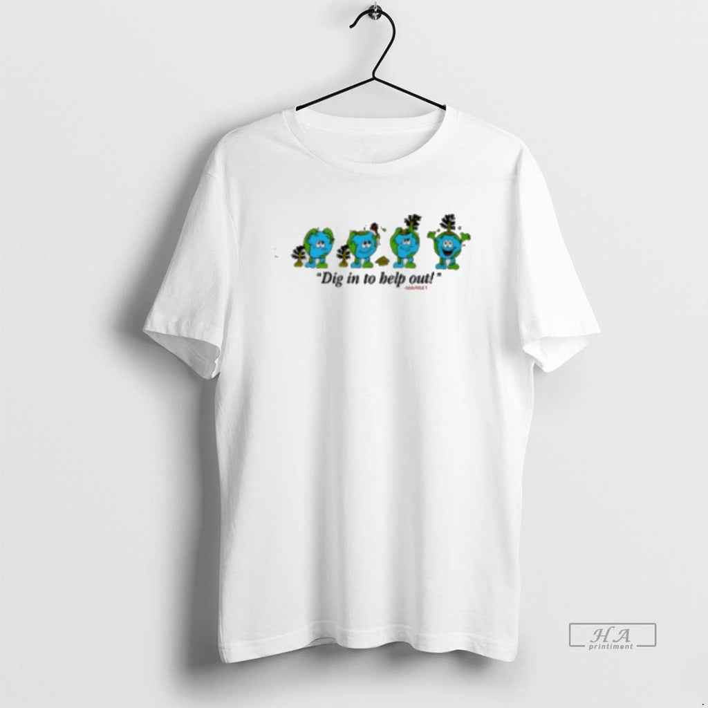Official Dig In To Belp Out Market Classic Womens