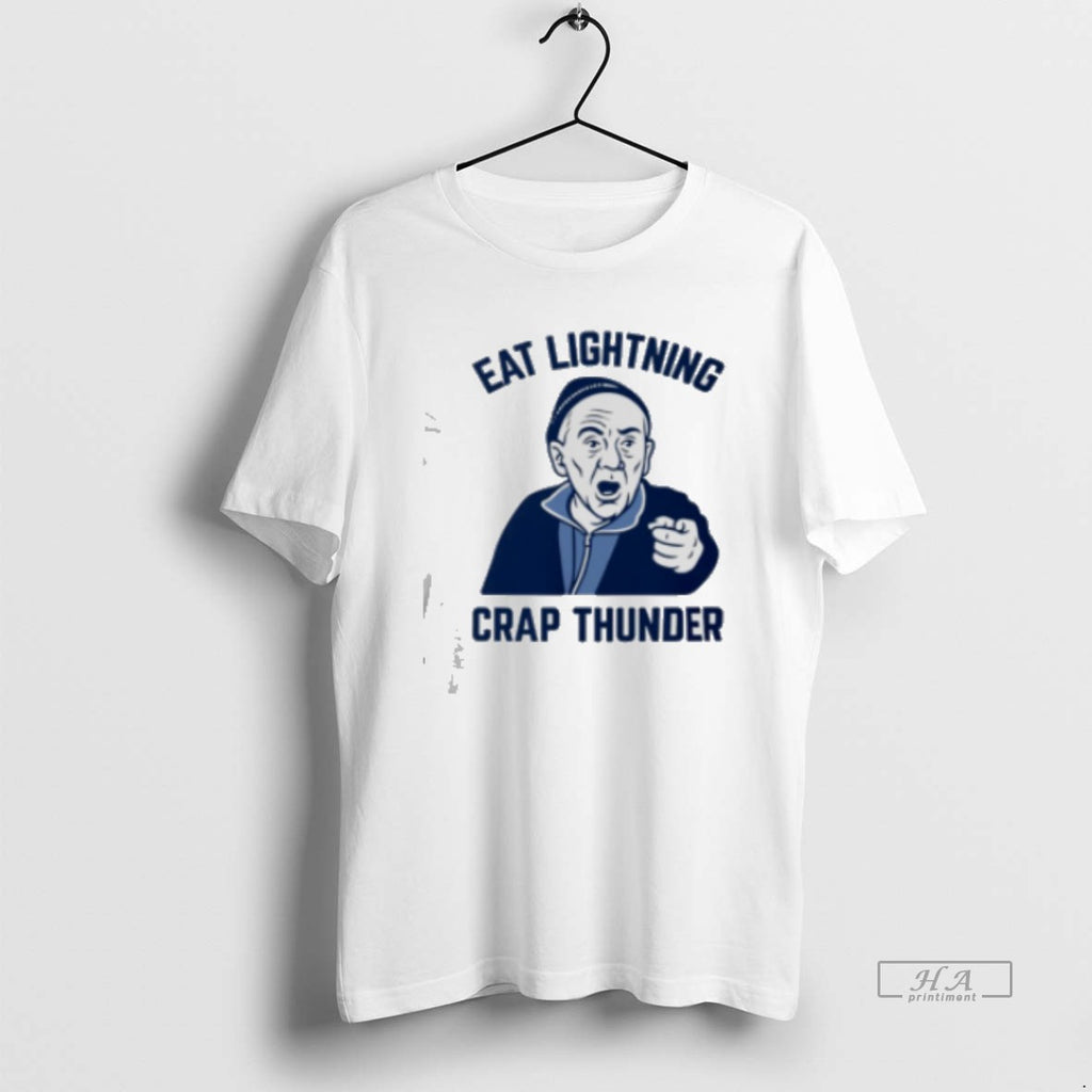 Official Eat Lightning Crap Thunder Classic Womens