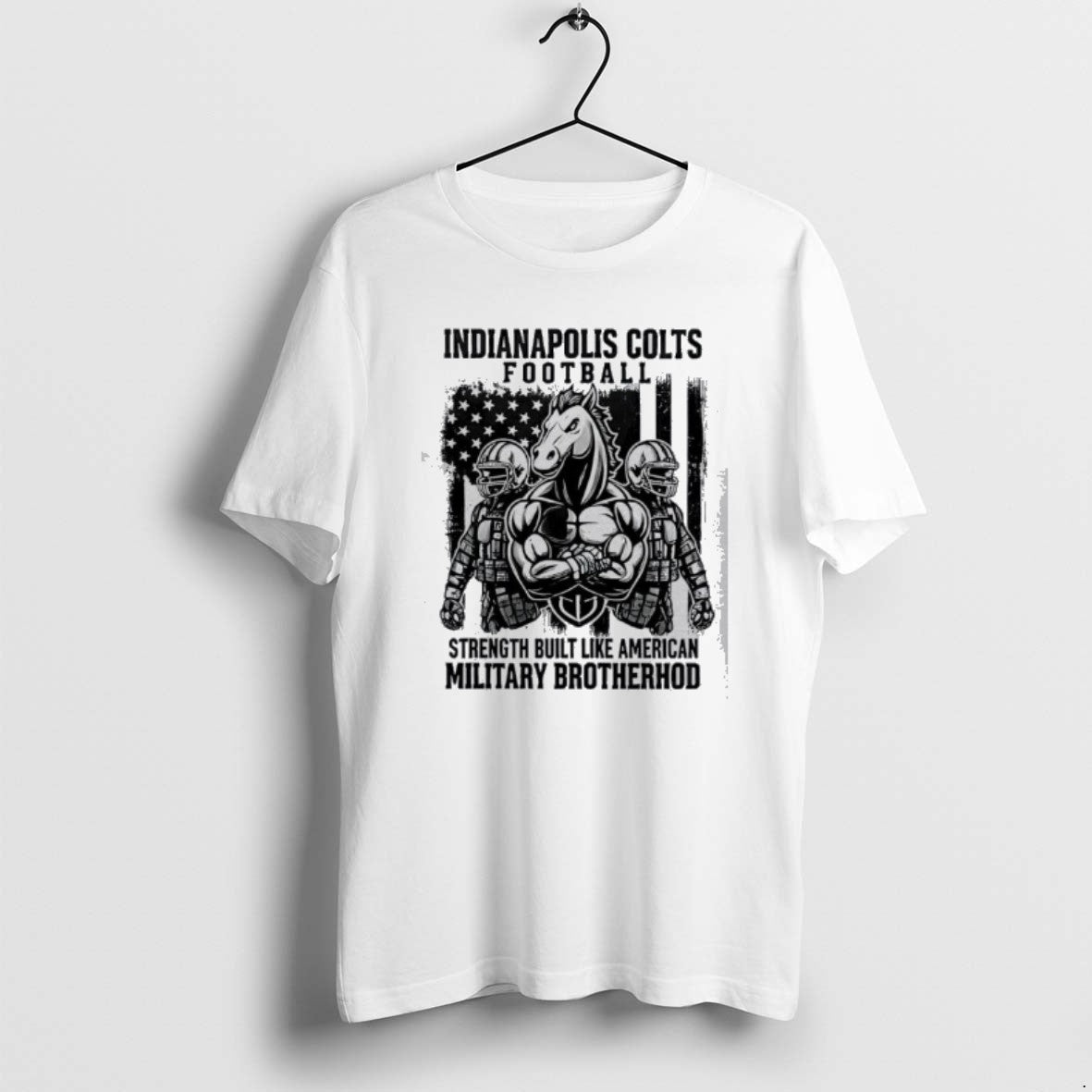 Official Ndianapolis Colts Football Strength Built Like American Military Brotherhood