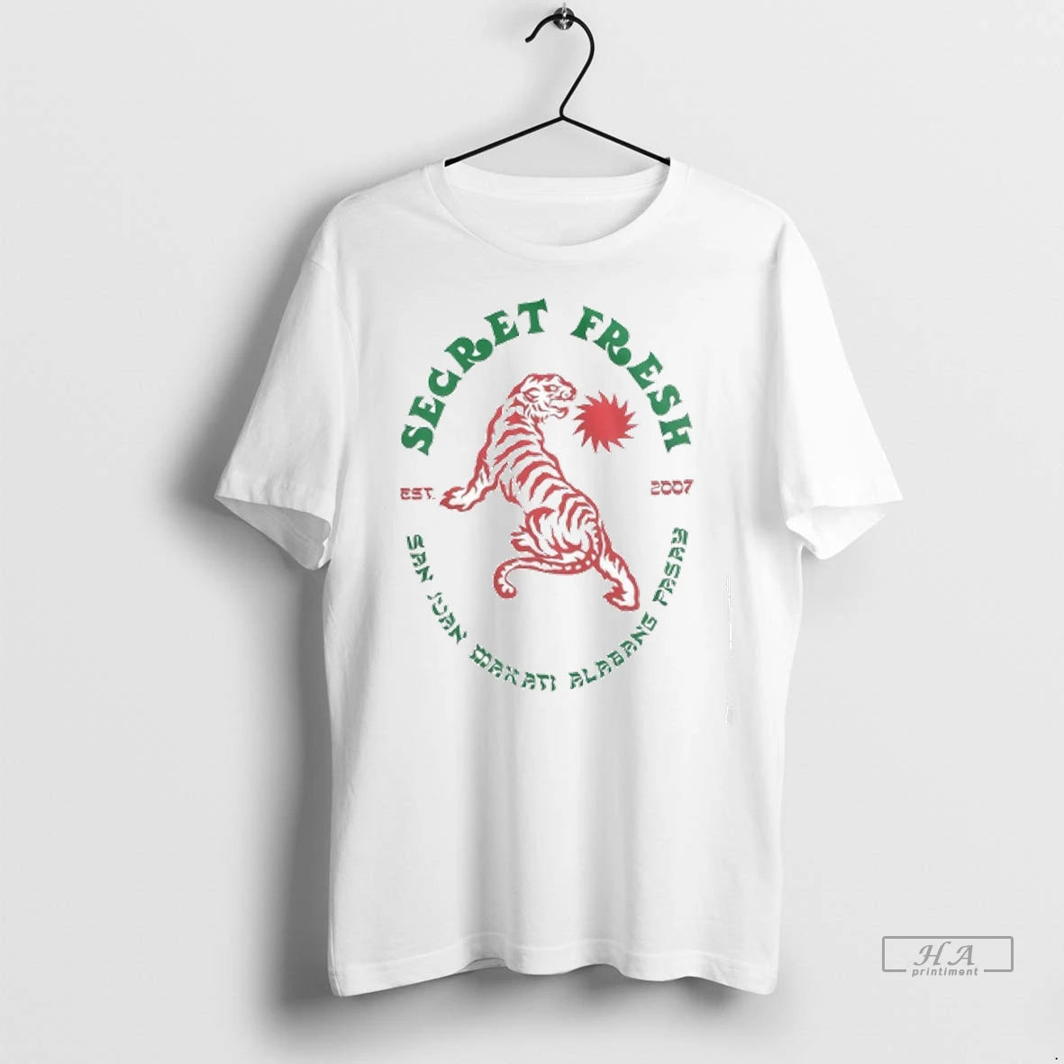 Official Secret Fresh South East Est 2007 Tiger Tshirts Sweater