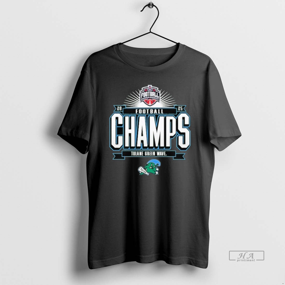 Official Tulane Green Wave 2025 The American Football Champions Locker Room