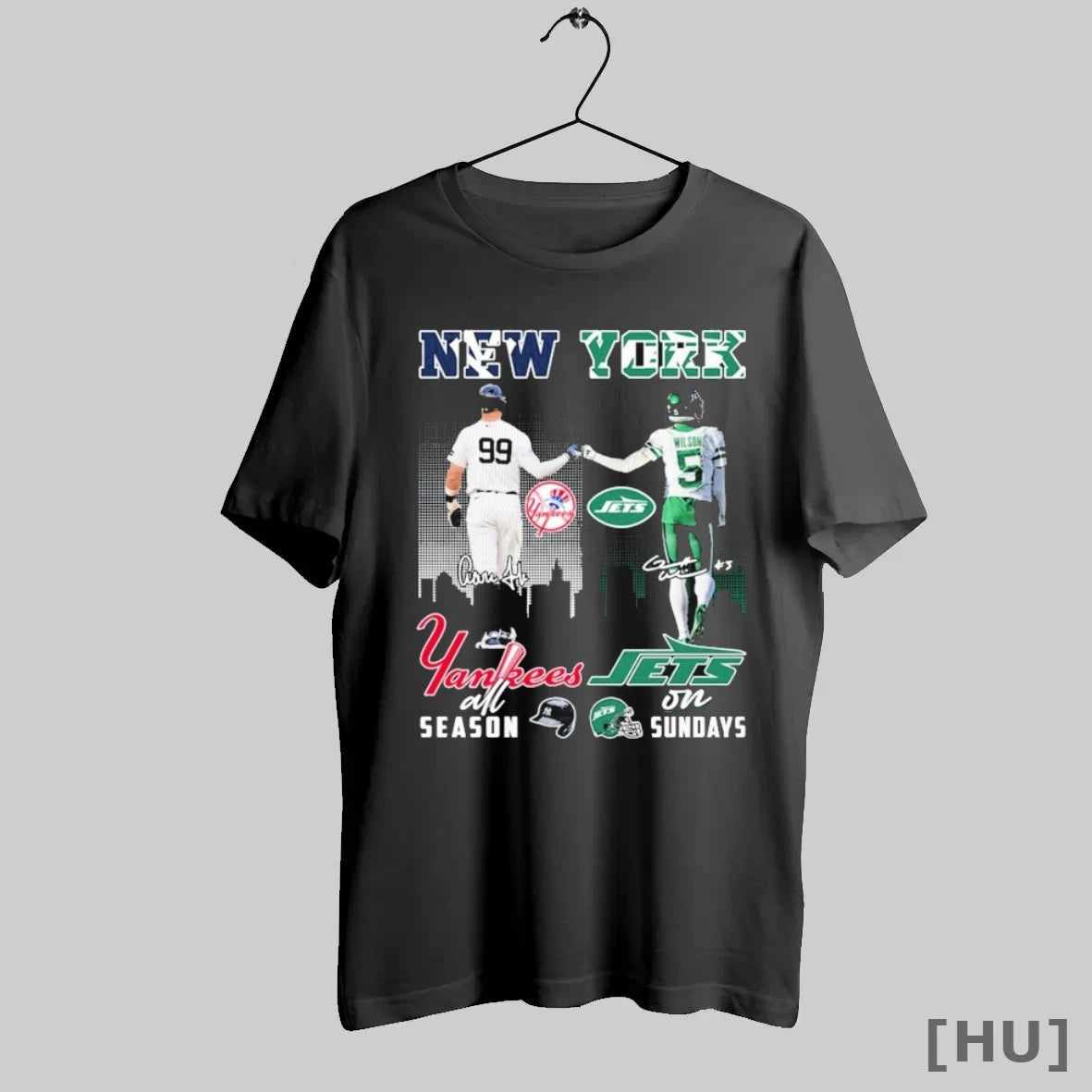 Officials Aaron Judge X Garrett Wilson New York Yankees All Season New York Jets On