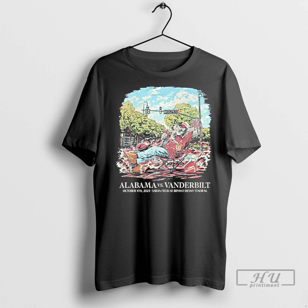 Officials Alabama Vs Vanderbilt 2025 Vintage T Shirts