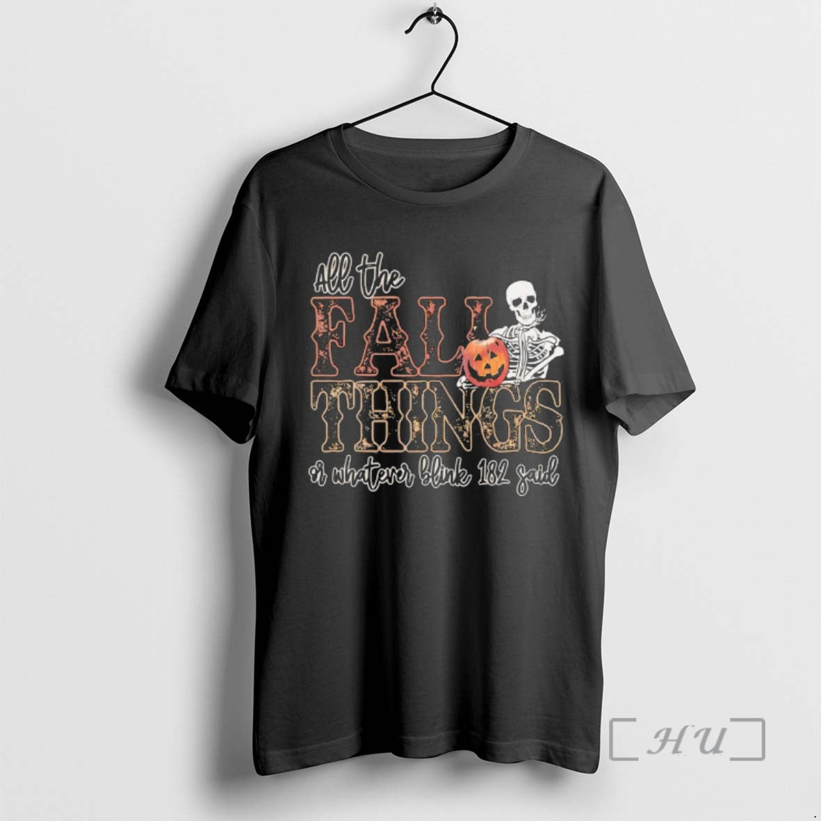 Officials All Fall Things Whatever Blink 182 Said Halloween Retro Skeleton