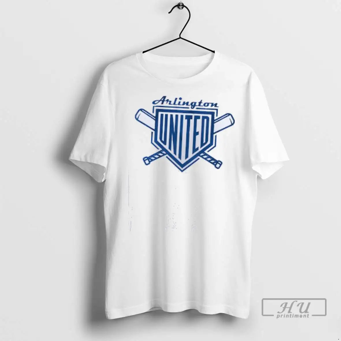 Officials Arlington United Full Chest Print T Shirts