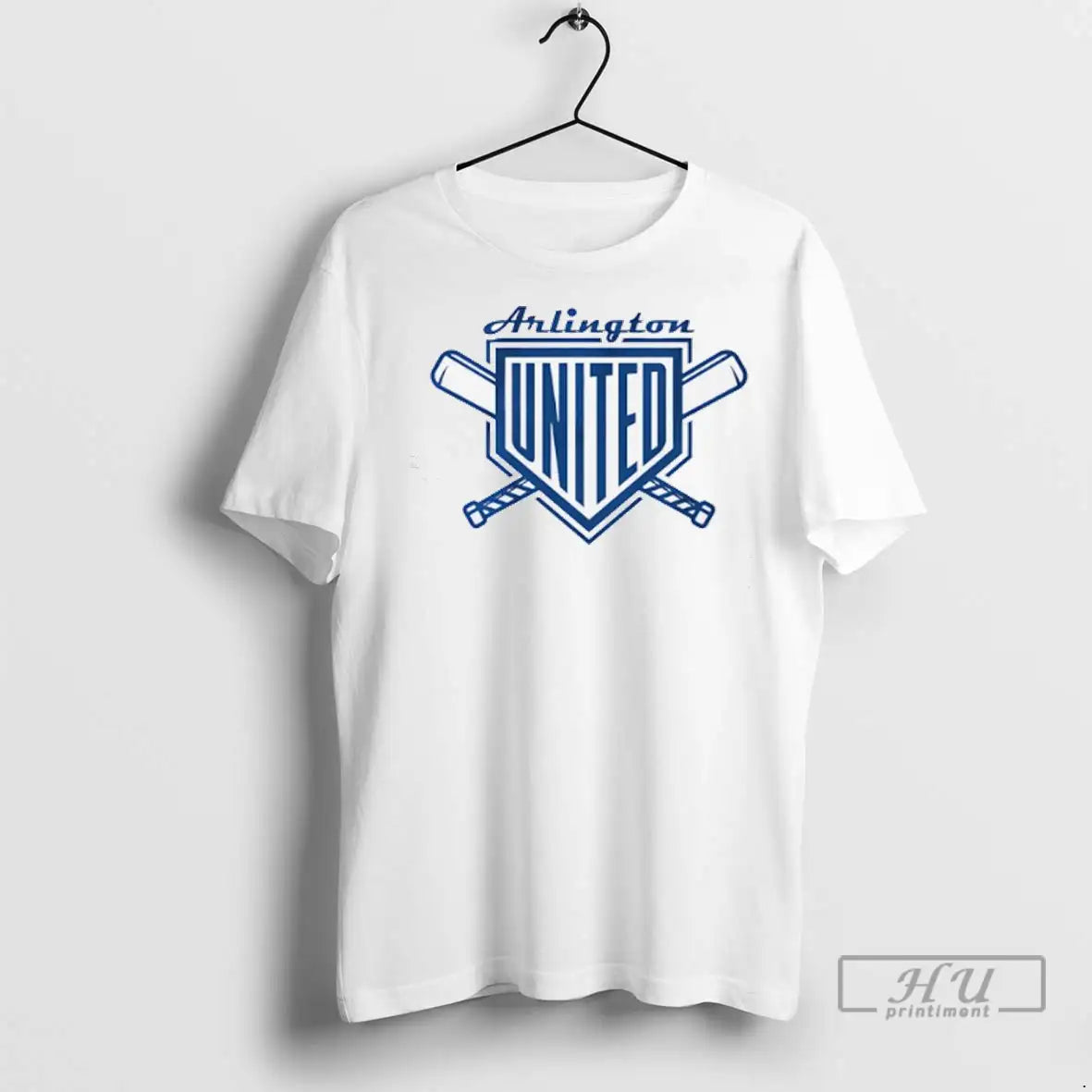 Officials Arlington United Baseball Logo T Shirts
