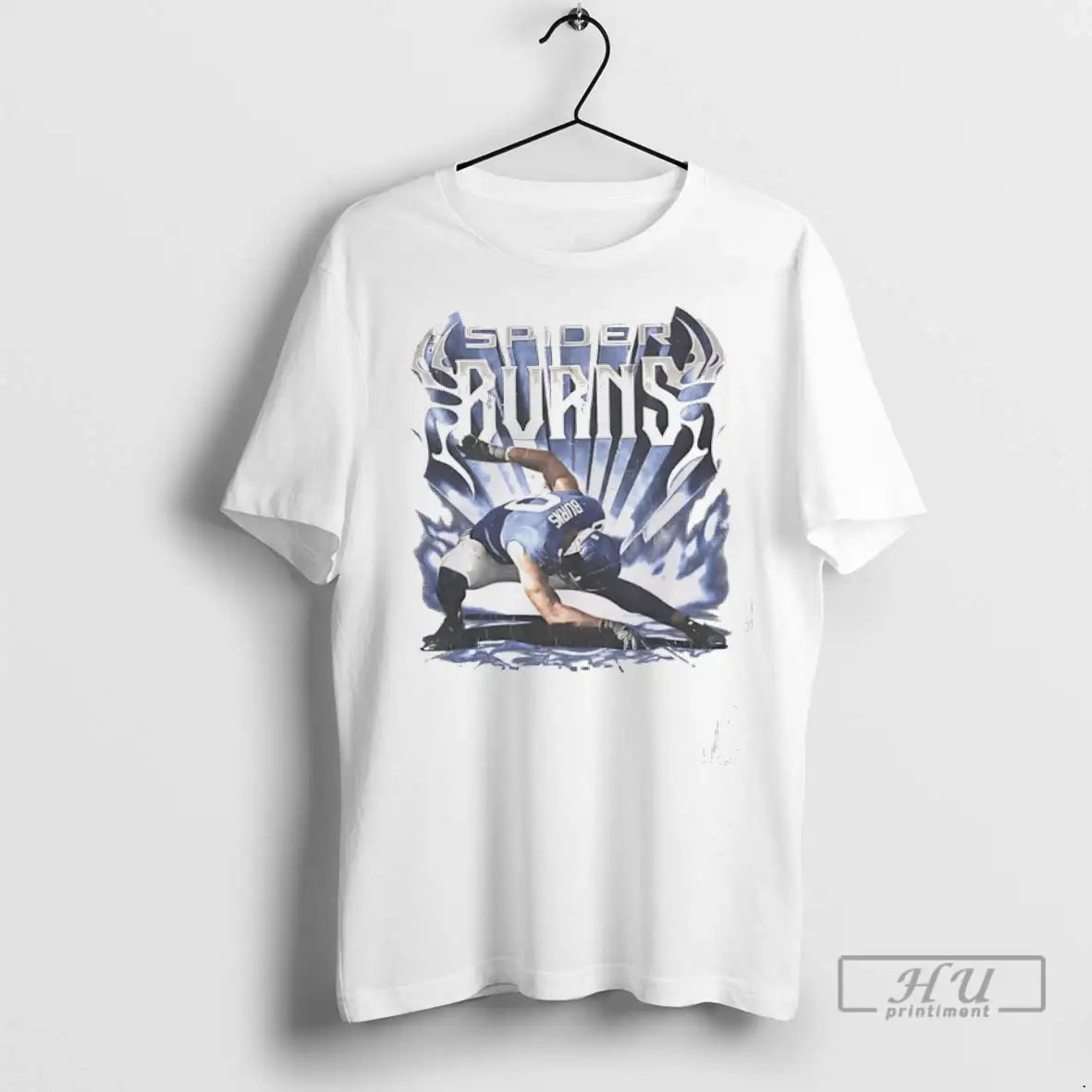 Officials Brian Burns New York Giants Spider Burns T Shirts