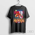 Officials Brisbane Lions 2025 Afl Grand Final Premiers Macot Trophy T Shirts