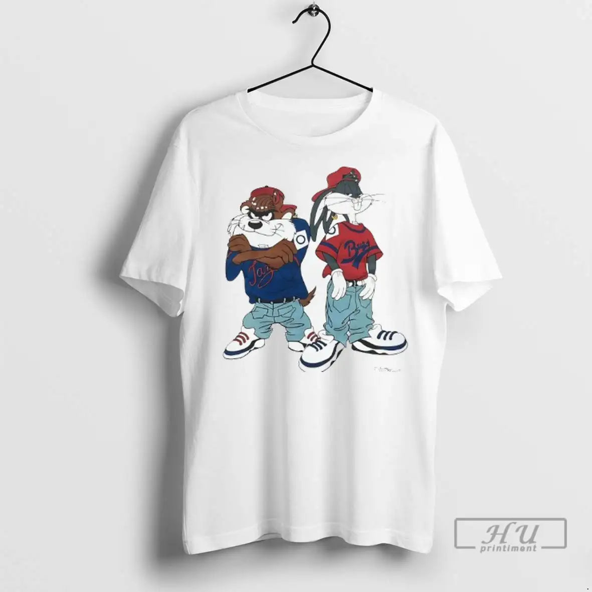 Officials Bugs Bunny And The Tasmanian Devil Hip Hop Vintage T Shirts
