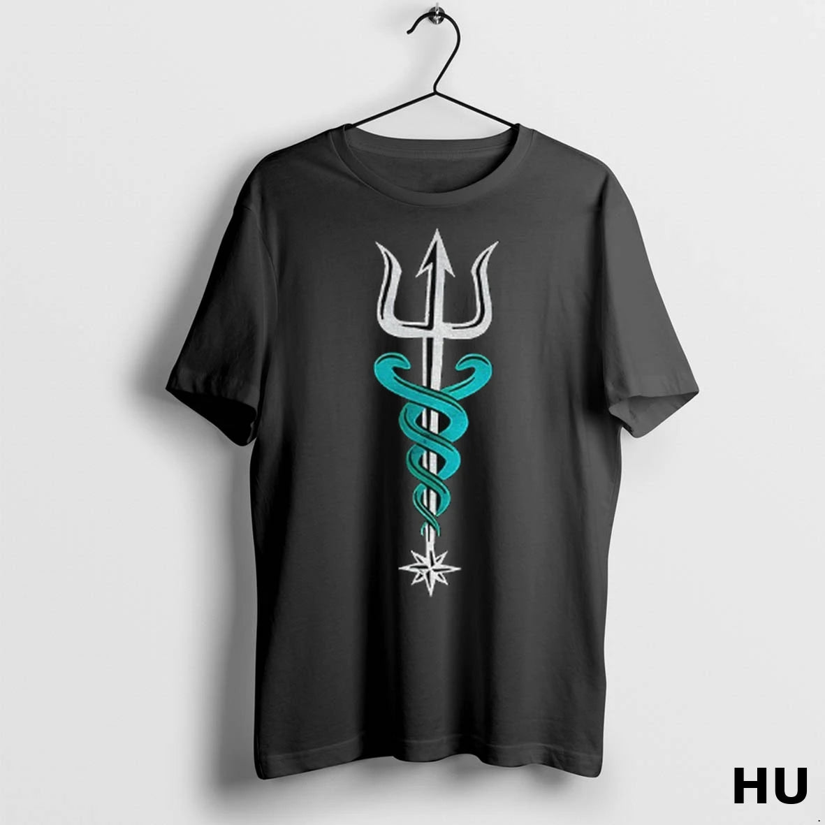 Officials Cal Raleigh Wearing Seattle Kraken Hockey Trident Serpent Emblem Seattle Mariners Mlb Baseball