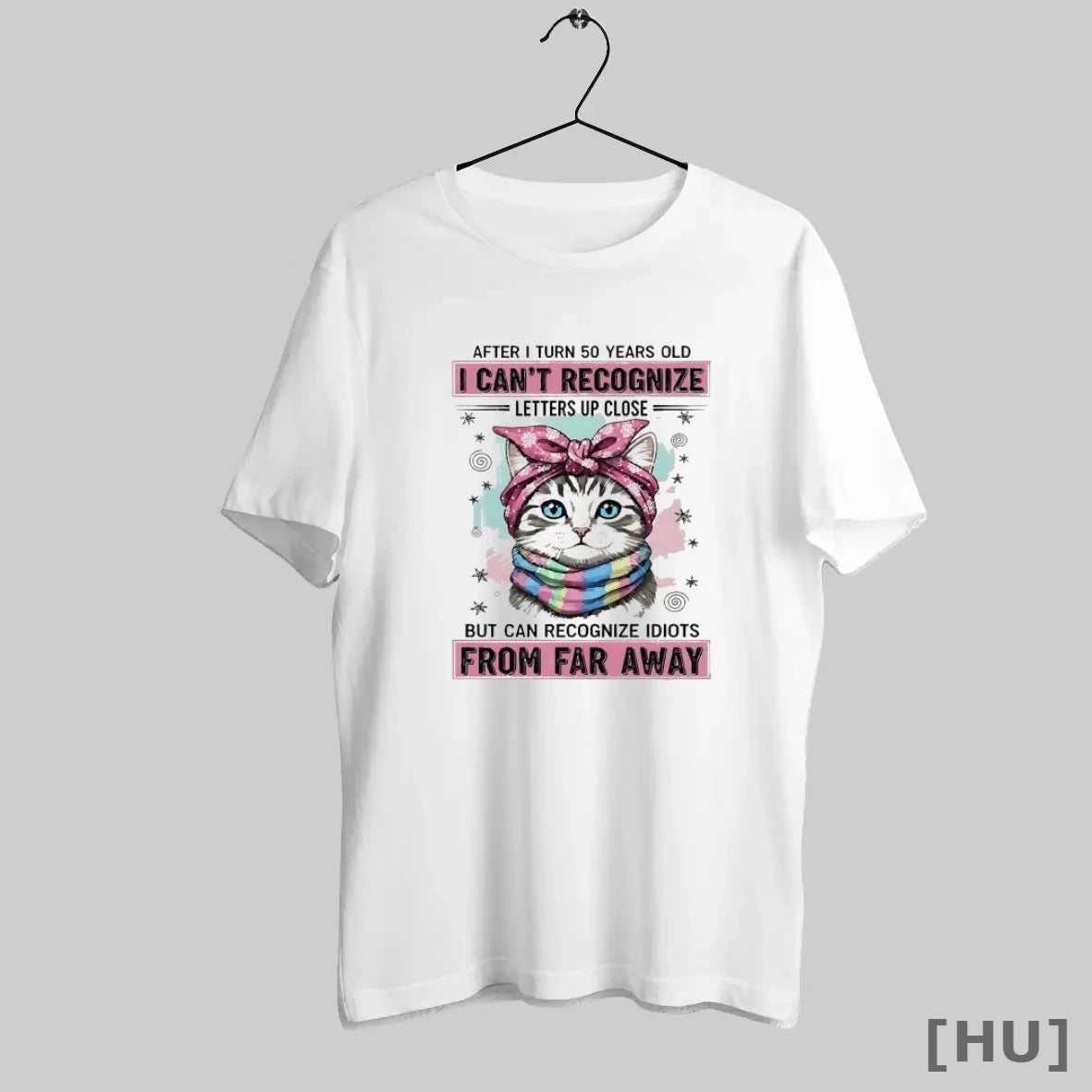 Officials Cat Wear Pink Bow After I Turn 50 Years Old I Cant Recognize Letters