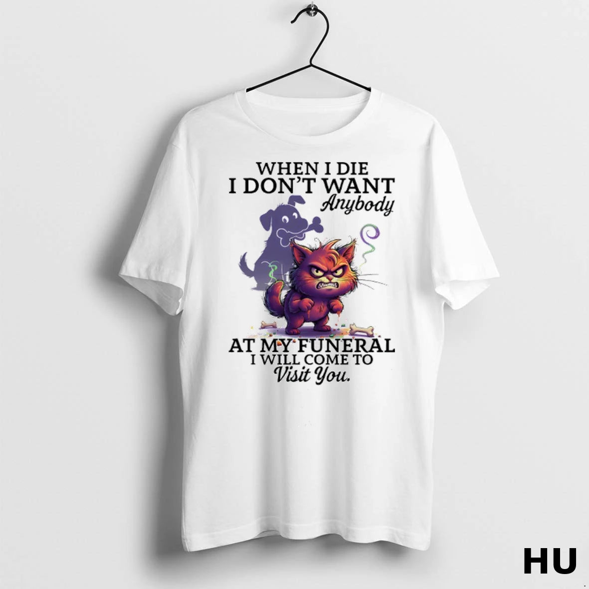 Officials Cat When I Die I Dont Want Anybody At My Funeral I Will Come