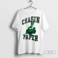 Officials Chasing Paper Green Cartoon Character Show Spongebob T Shirts