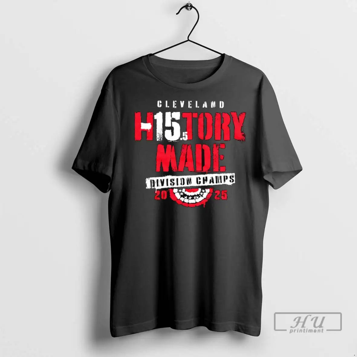 Officials Cleveland Baseball H15tory Made 2025 Division Champs T Shirts