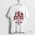 Officials Cleveland Guardians 2025 Al Central Division Champions Postseason Mlb T Shirts