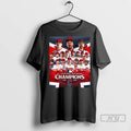 Officials Cleveland Guardians 2025 Mlb American League Central Division Champions T Shirts