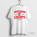 Officials Cleveland Guardians Al Central Division Champions 2025 Postseason T Shirts