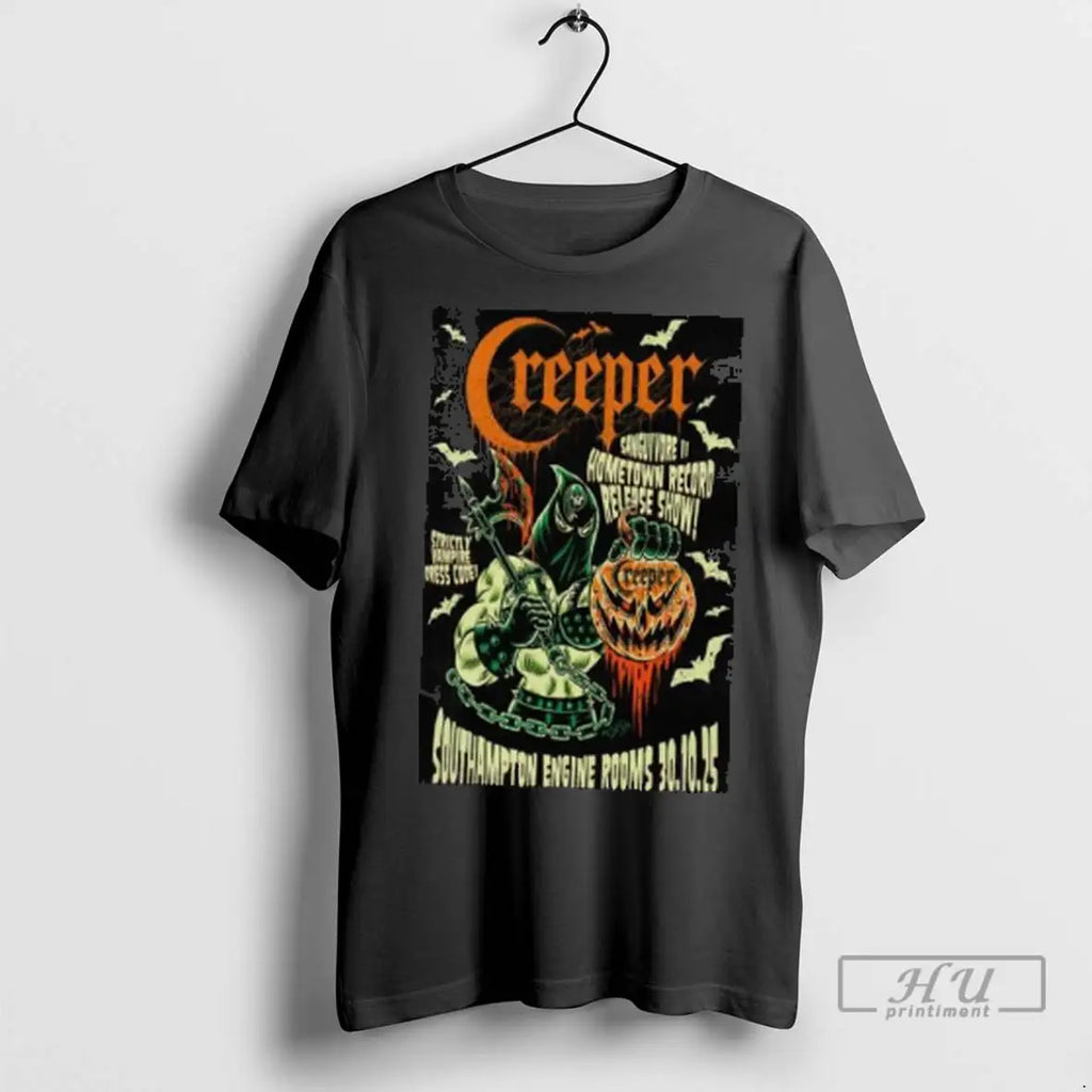 Officials Creeper Southampton Uk October 30 2025 Concert T Shirts