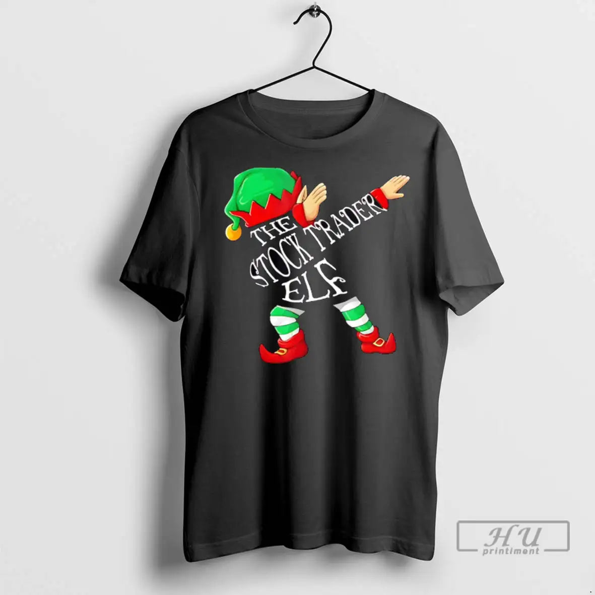 Officials Dabbing Stock Trader Fairy Funny Christmas Holiday T Shirts