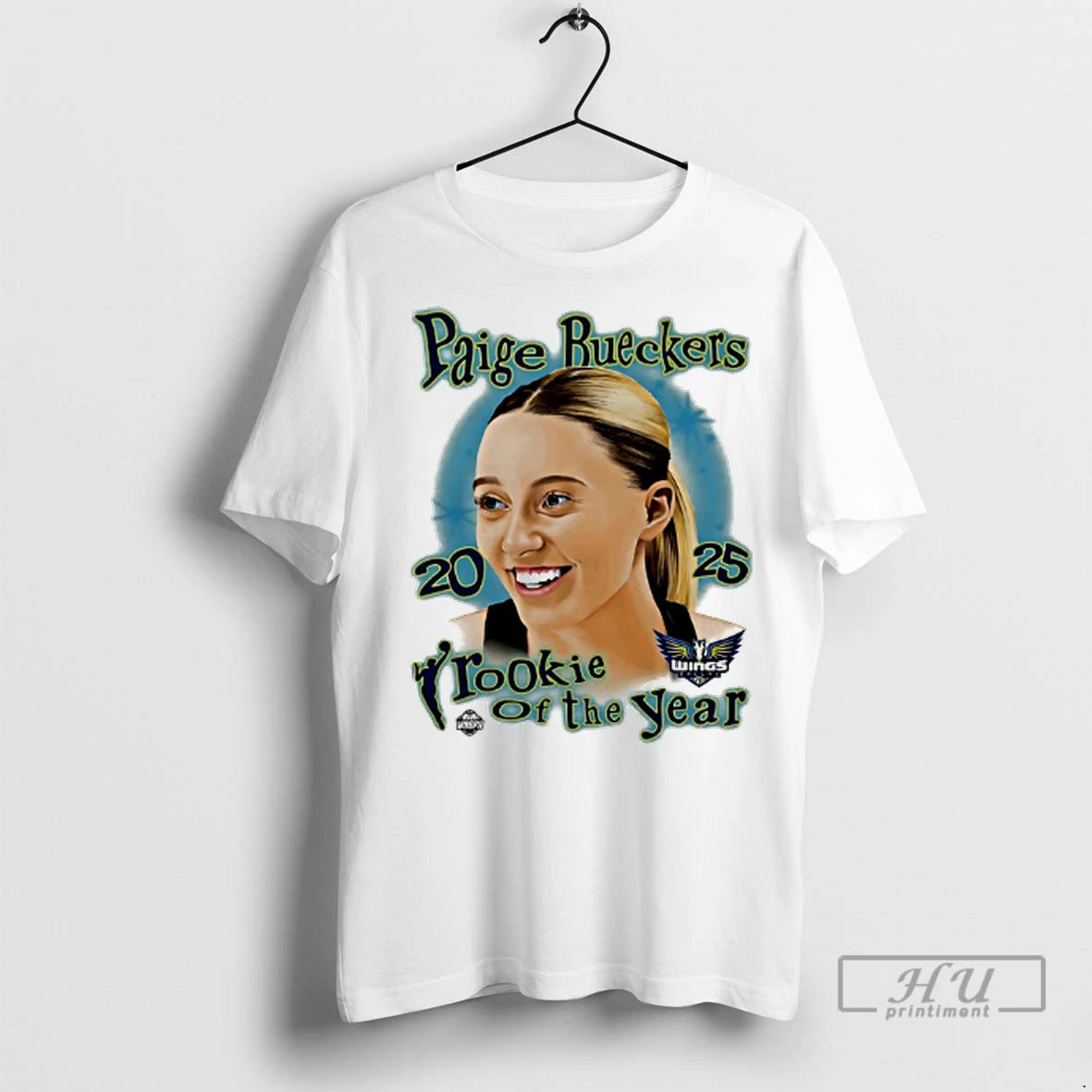 Officials Dallas Wings Paige Buekers 2025 Wnba Rookie Of The Year T Shirts
