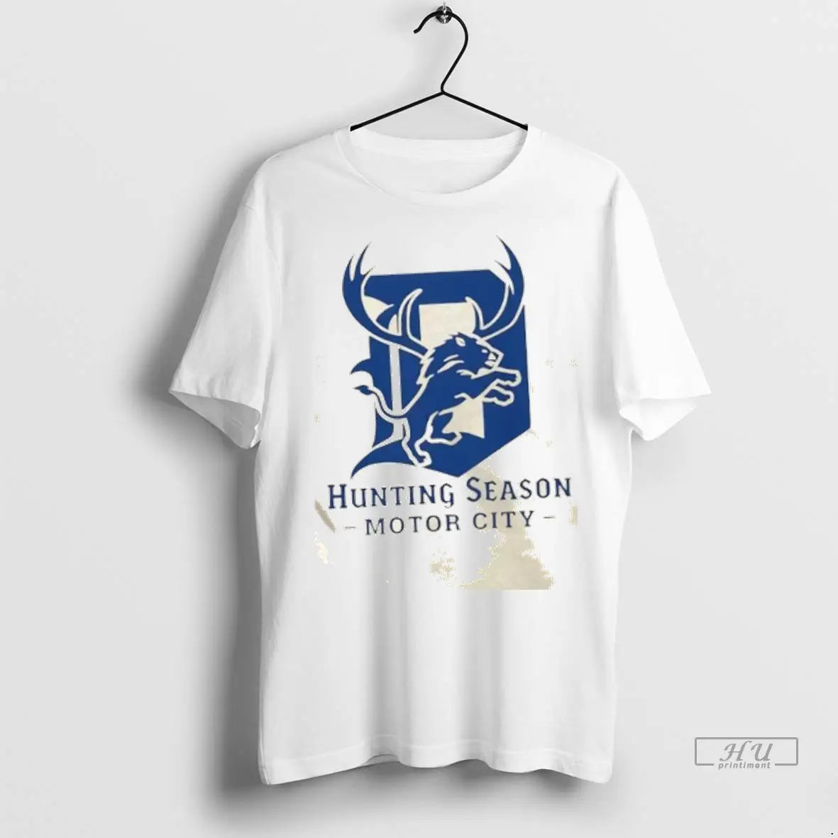Officials Detroit Lions Hunting Season Motor City T Shirts