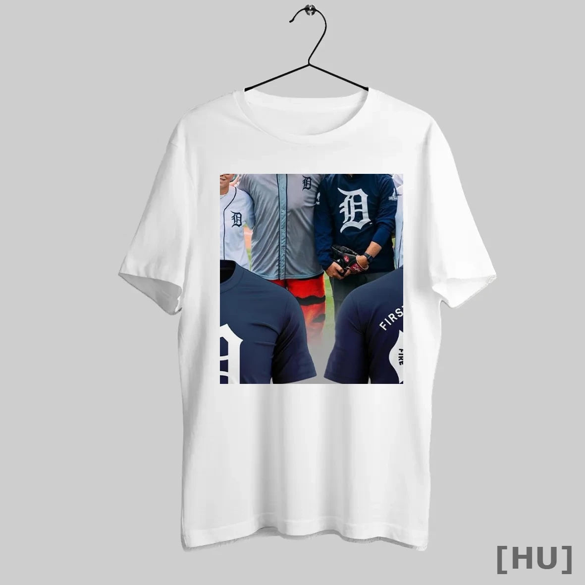 Officials Detroit Tigers First Responders First To The Fight Two Sided Mockup Two Side