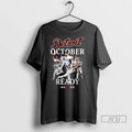 Officials Detroit Tigers October Ready 2025 Name Roster Team Graphic T Shirts