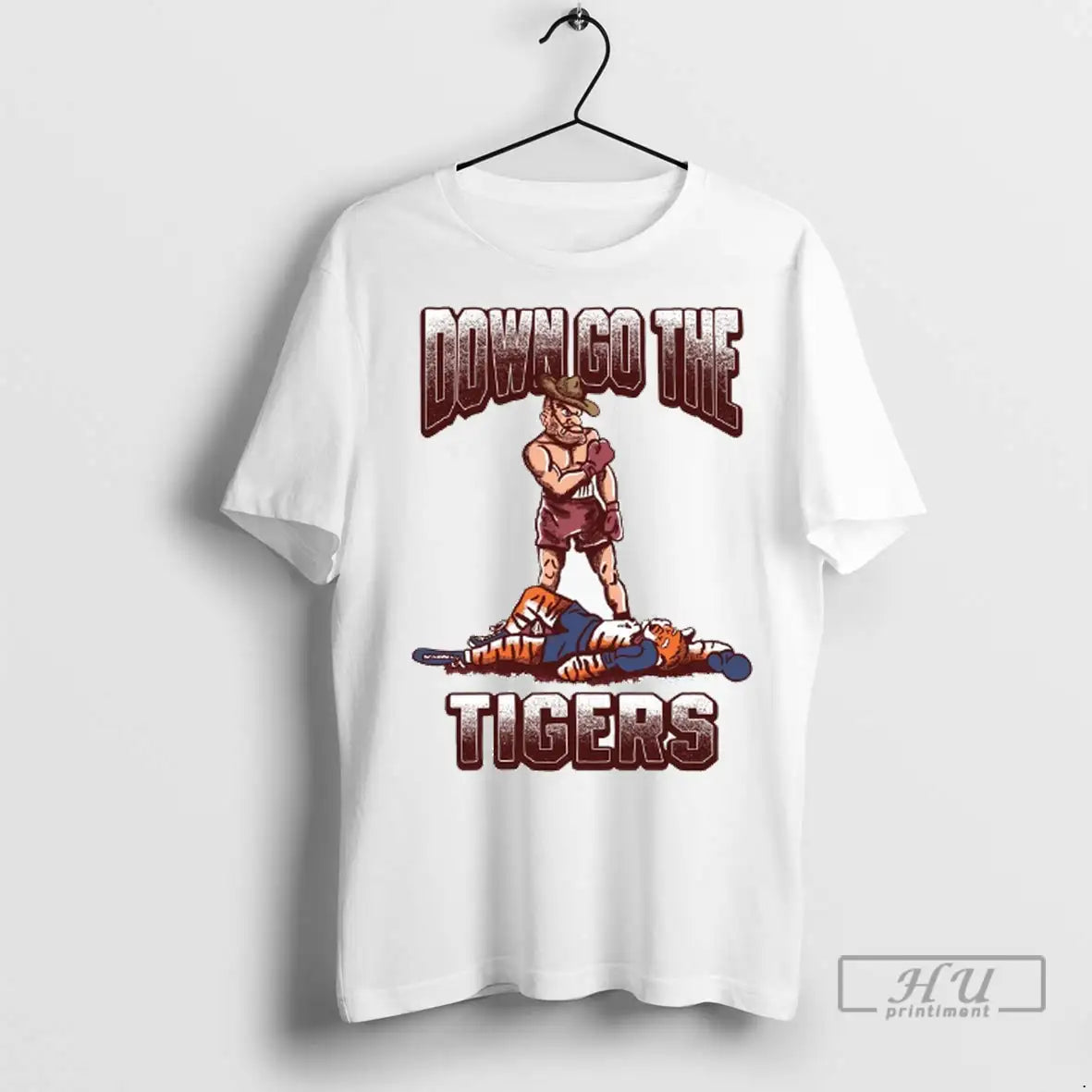 Officials Down Go The Ts Tiger Texas Am Aggies Defeats Auburn Tigers Mascot T Shirts