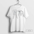 Officials Dtmf Chairs Drawing Bad Bunny 2025 T Shirts