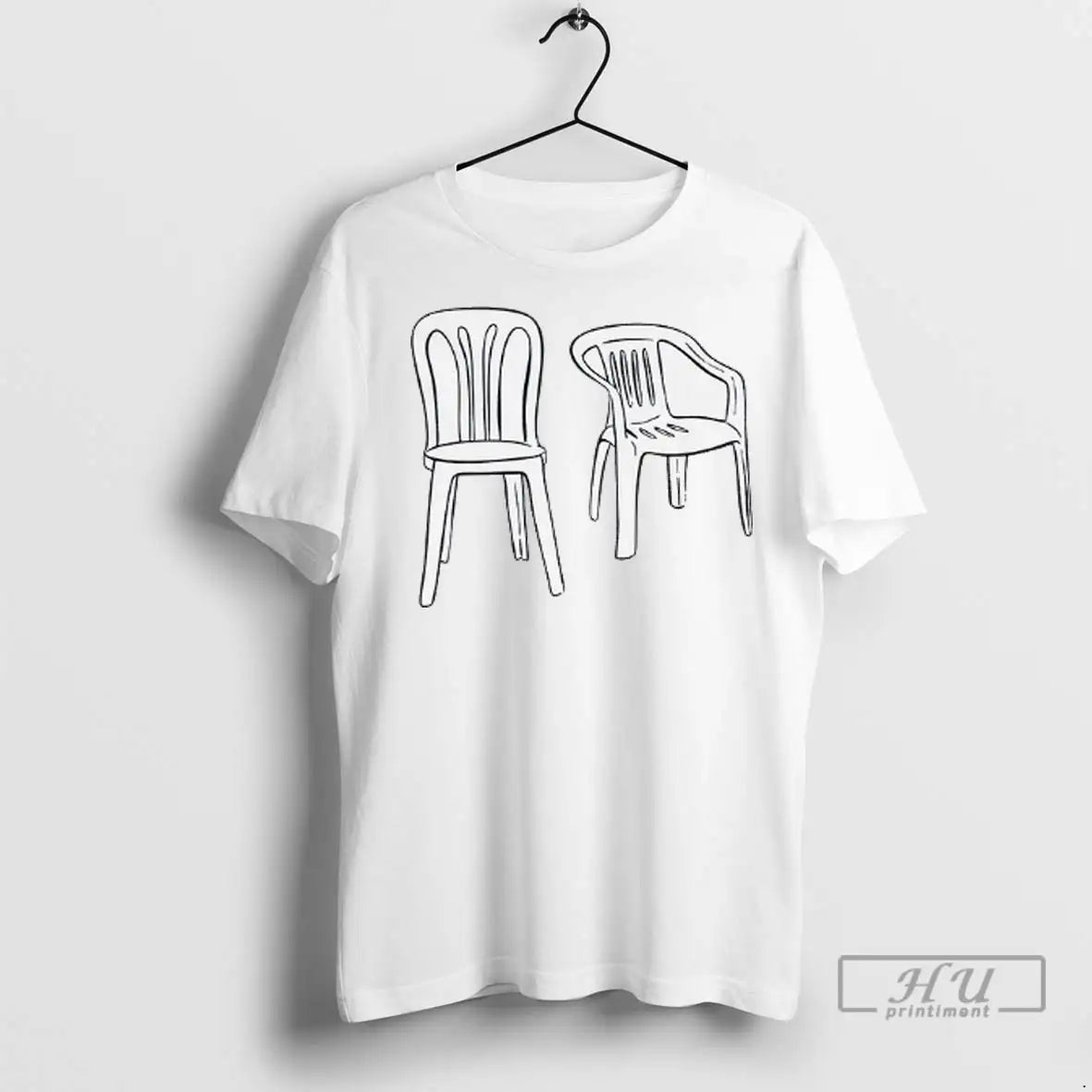 Officials Dtmf Chairs Drawing Bad Bunny 2025 T Shirts
