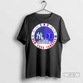 Officials Ems New York Yankees City Skyline T Shirts