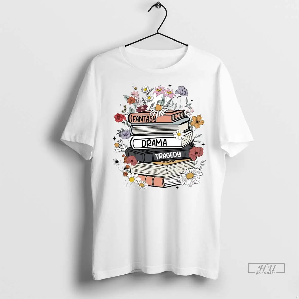 Officials Fdt Books Fantasy Drama Tragedy T Shirts