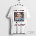 Officials Fsu Fan One Finger Would Not Recommend Playing Florida State Seminoles T Shirts