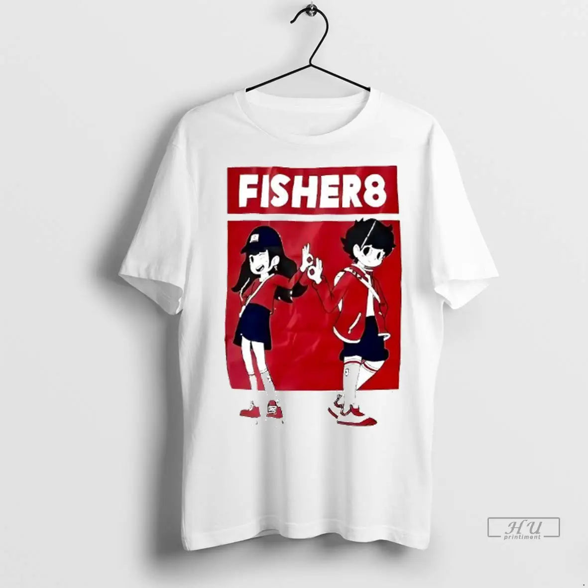 Officials Fisher8 Team Anime Cute T Shirts