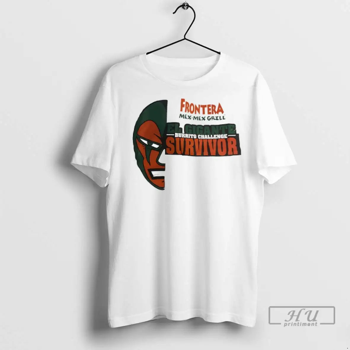 Officials Frontera Mex Mex Grill El Gigante Burrito Challenge Survivor T Shirts