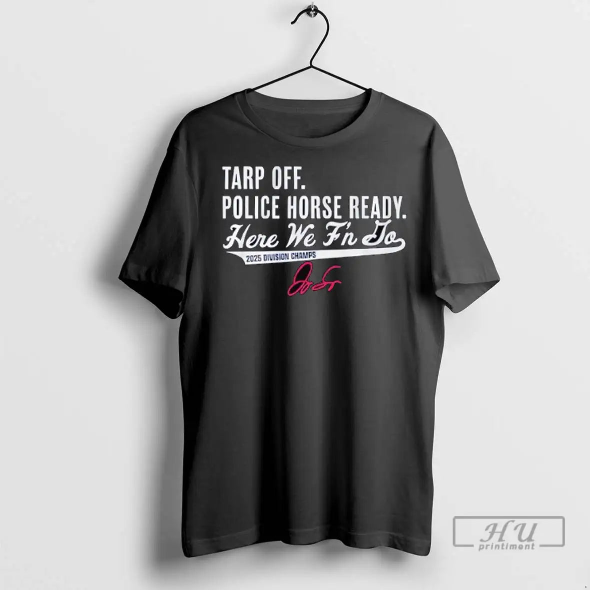 Officials George Springer Toronto Blue Jays Tarp Off Police Horse Ready Here We Fn To