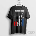 Officials Georgia Bulldogs Us Air Force Us Flag T Shirts