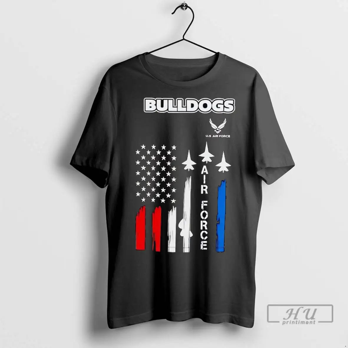 Officials Georgia Bulldogs Us Air Force Us Flag T Shirts