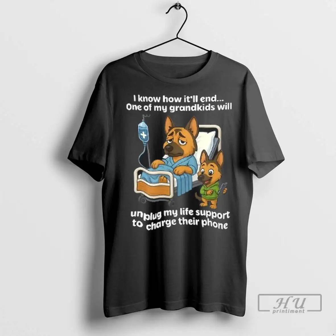 Officials German Shepherd I Know How Itll End One Of My Grandkids Will Unplug My