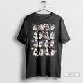 Officials Ghost Book Spooky Halloween 2025 Gift For Fan T Shirts