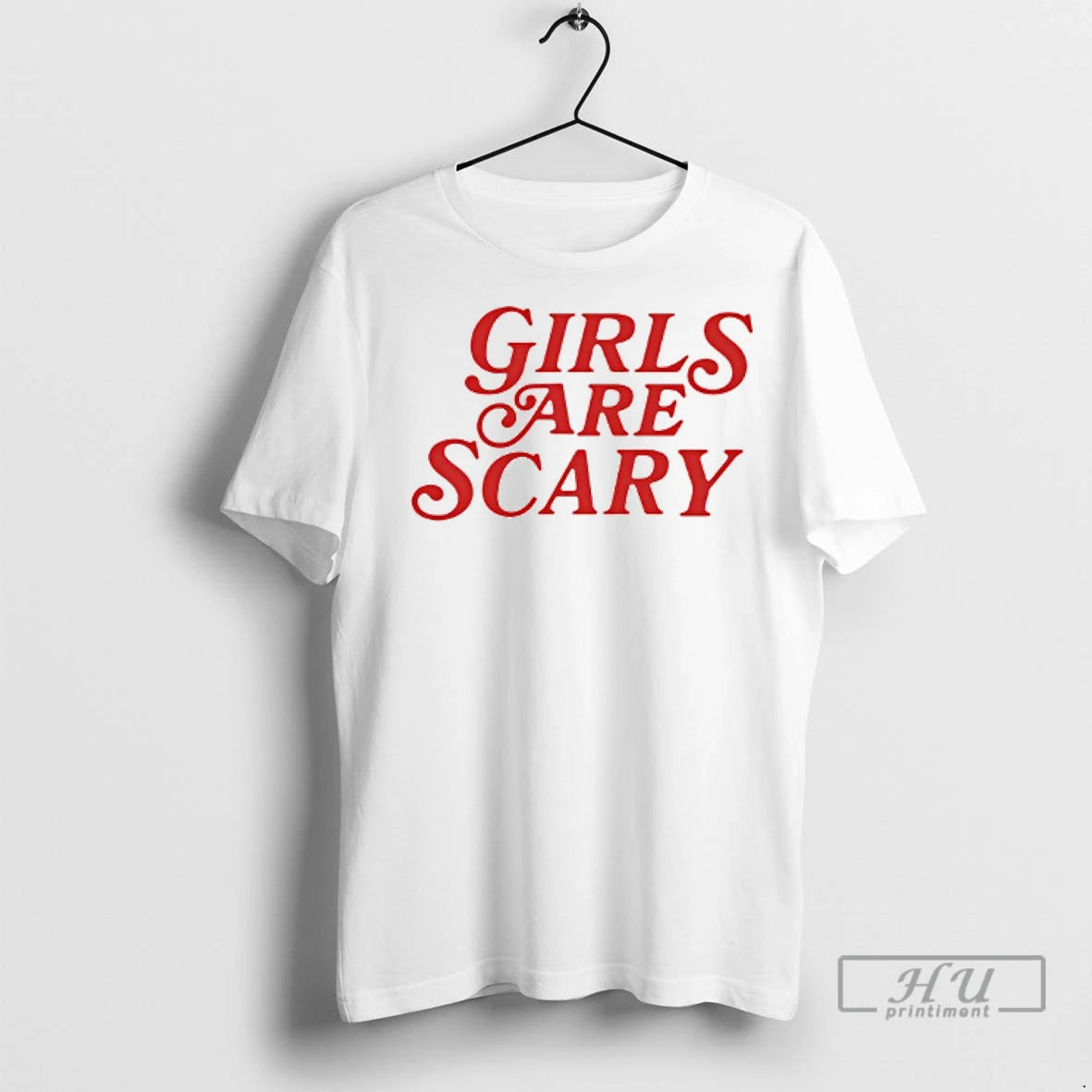 Officials Girls Are Scary T Shirts