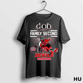 Officials God First Family Second Then New Jersey Devils Hockey Mascot 2025 Long Sleve