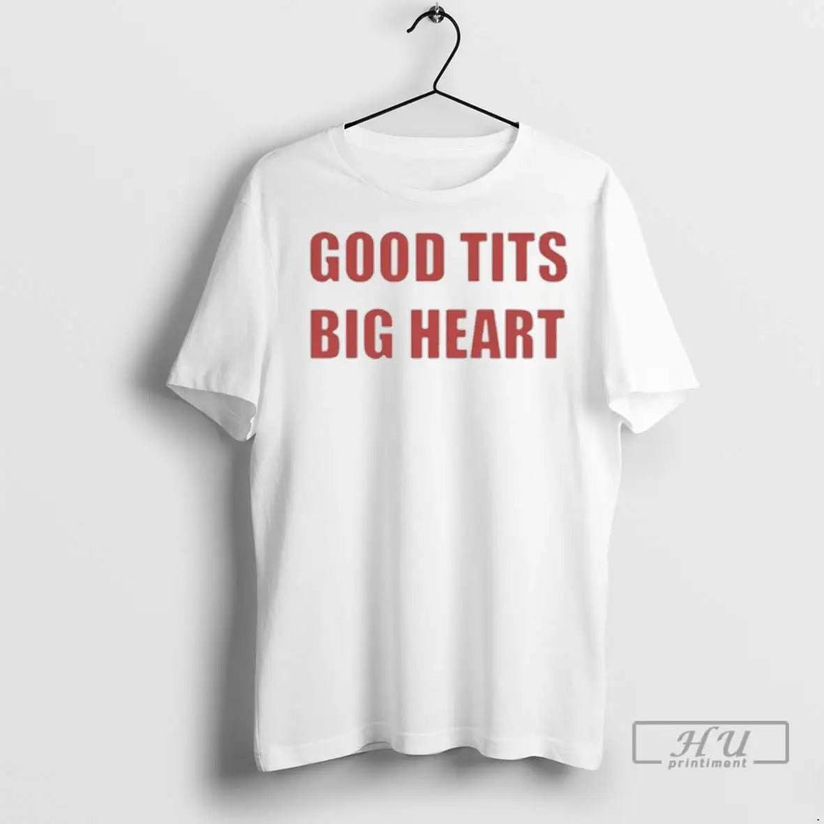 Officials Good Tits Big Heart Ladies T Shirts