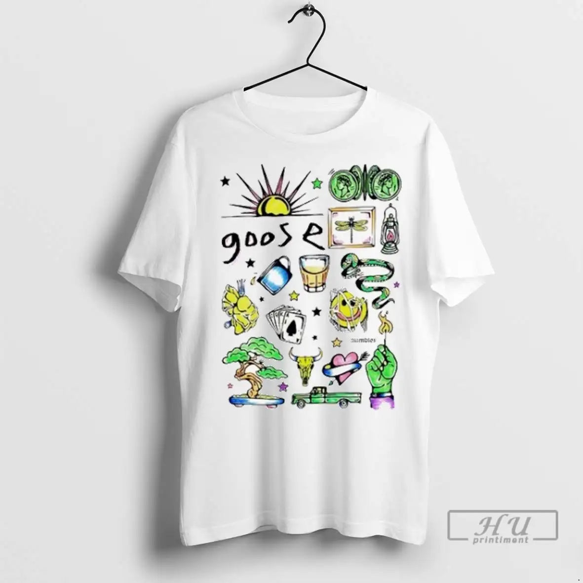 Officials Goose Hand Colored Highlighter 2025 T Shirts