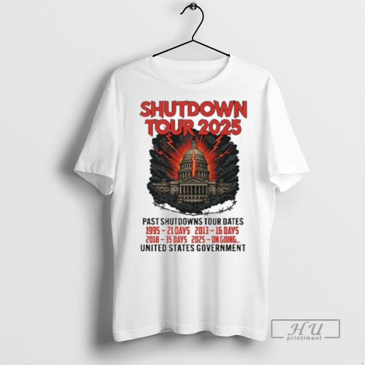 Officials Government Shutdown Tour 2025 Past Shutdowns Tour Dates 1995 21 Days 2013 16 Days