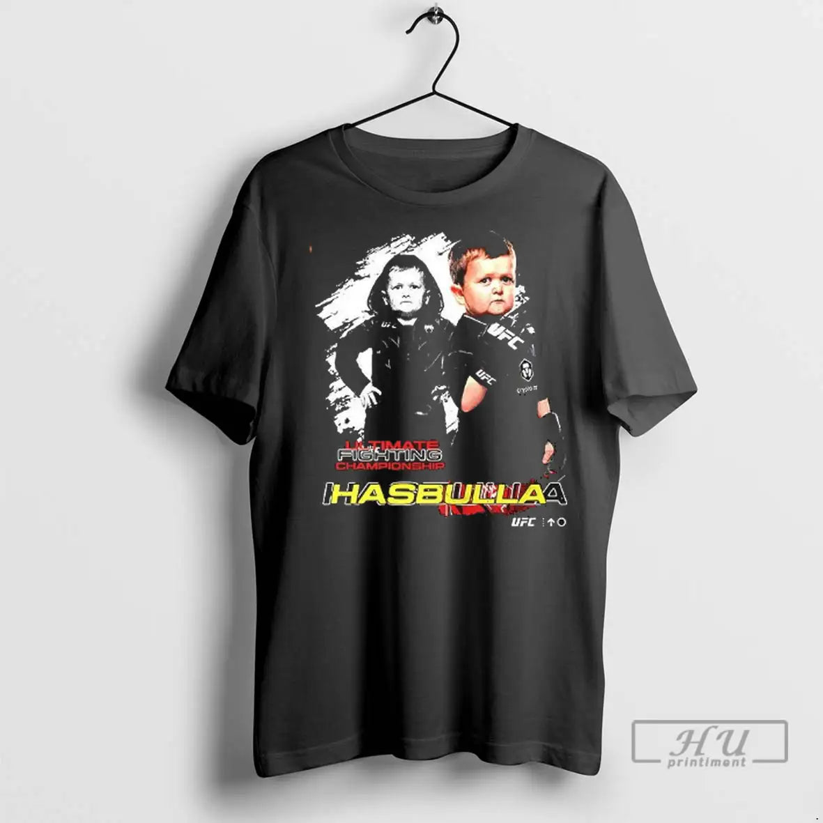 Officials Hasbulla Fight Time T Shirts