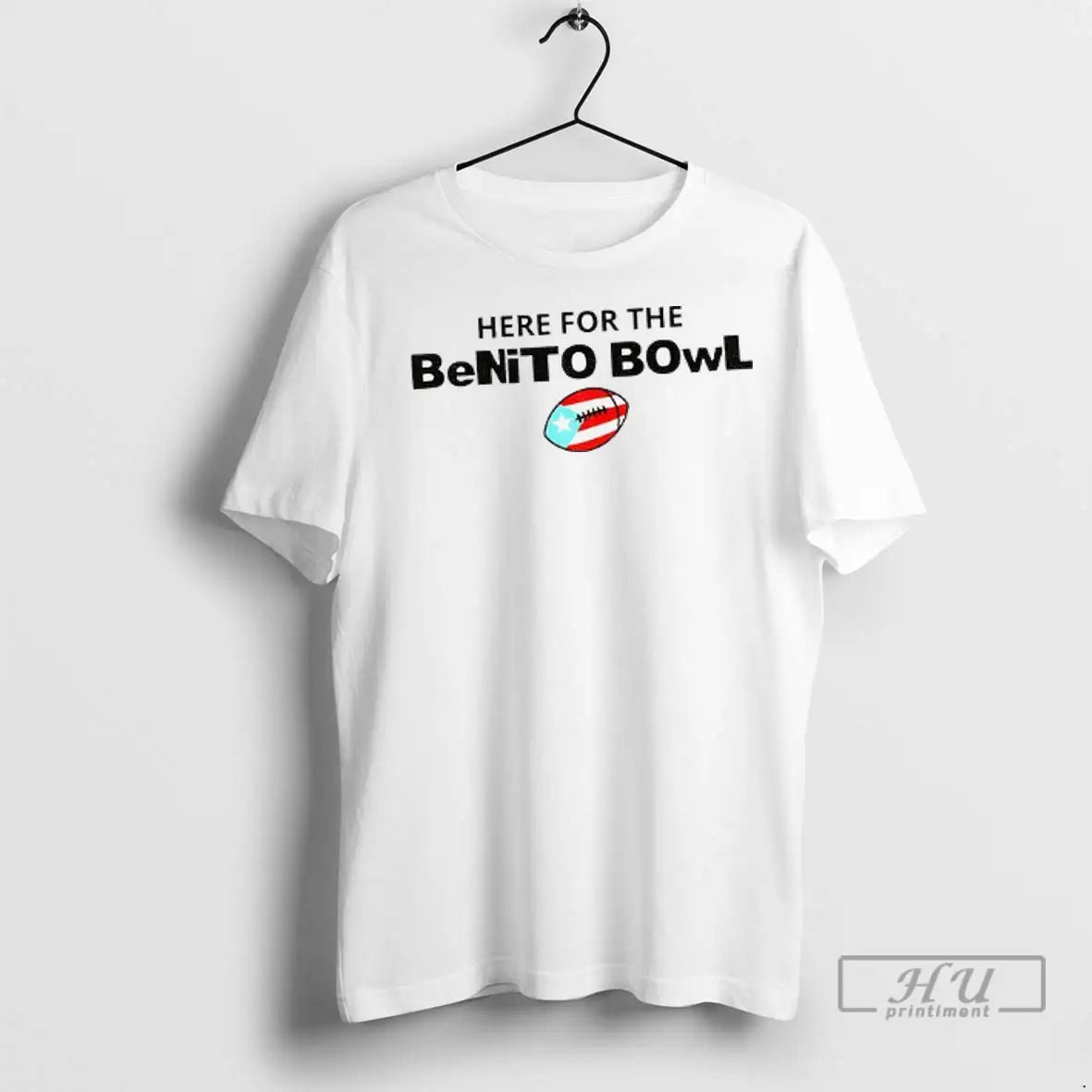 Officials Here For The Benito Bowl Puerto Rico Flag T Shirts